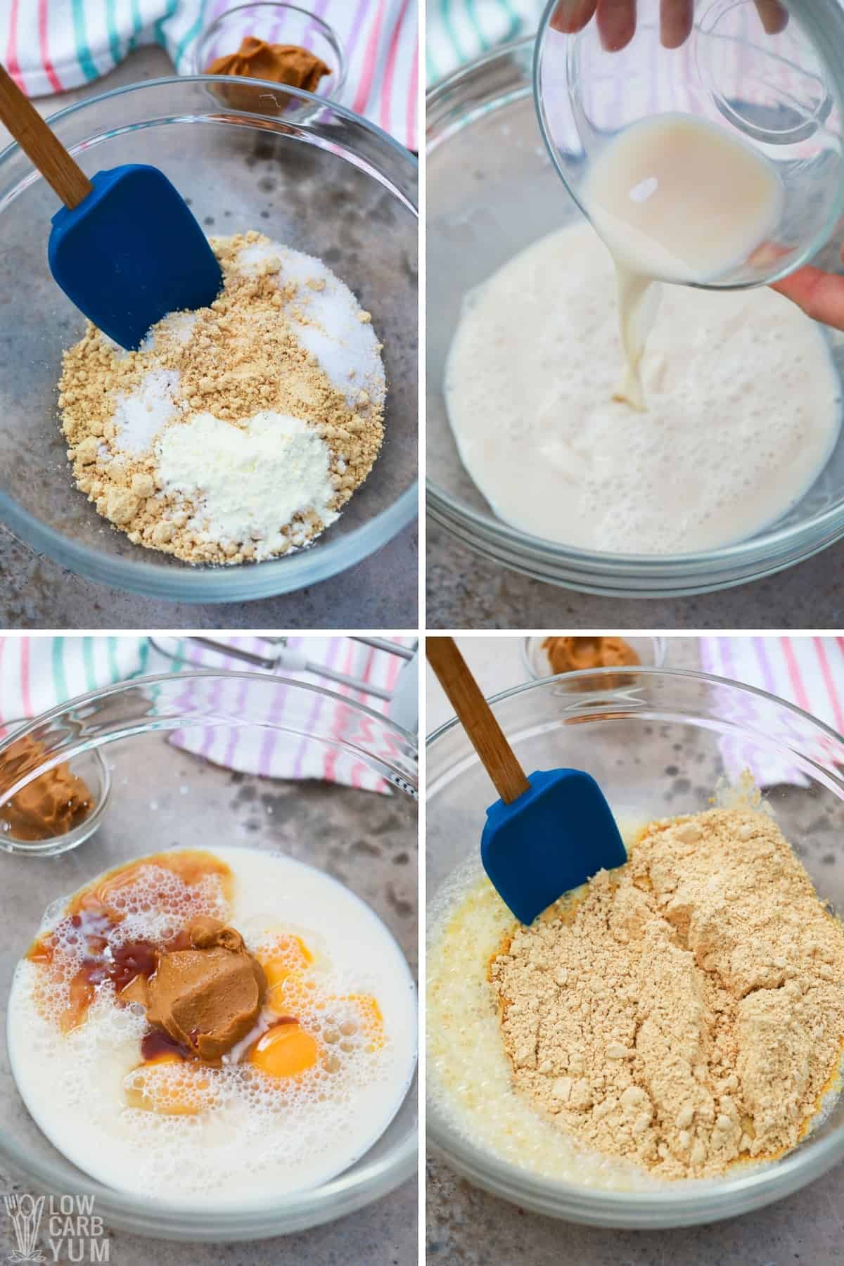 steps to make the batter