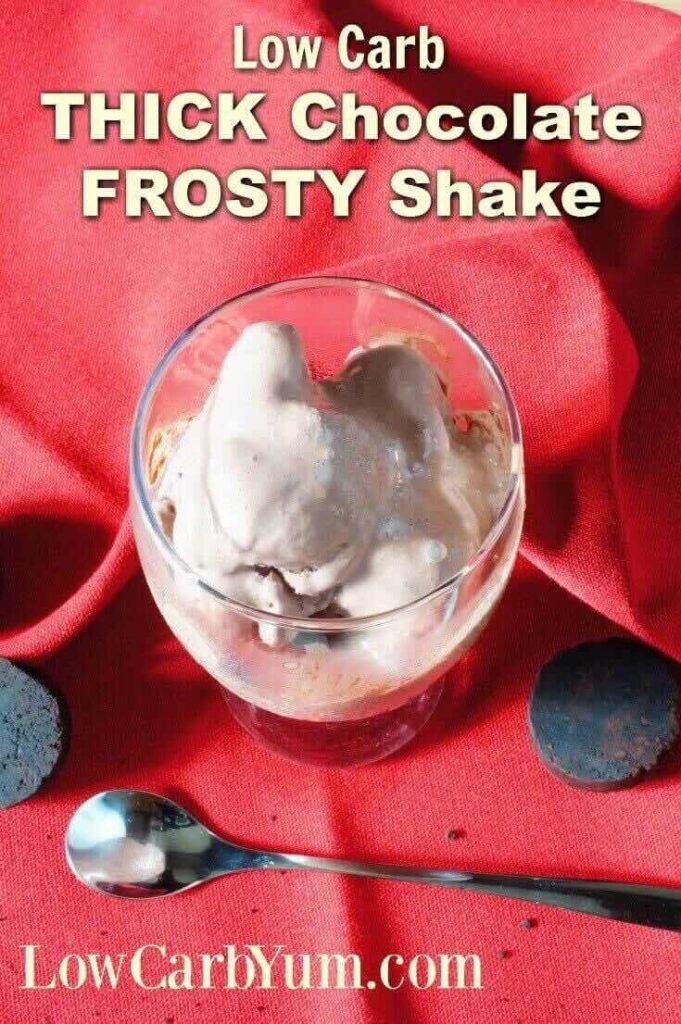 Frosty Chocolate Low Carb Shakes | Low Carb Yum
