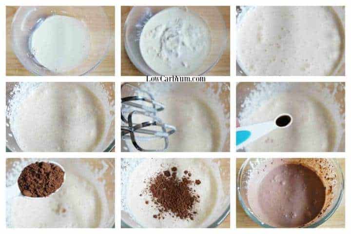 Chocolate low carb shakes