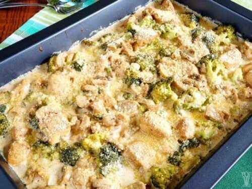 Keto Chicken Broccoli Casserole With Cream Cheese Low Carb Yum