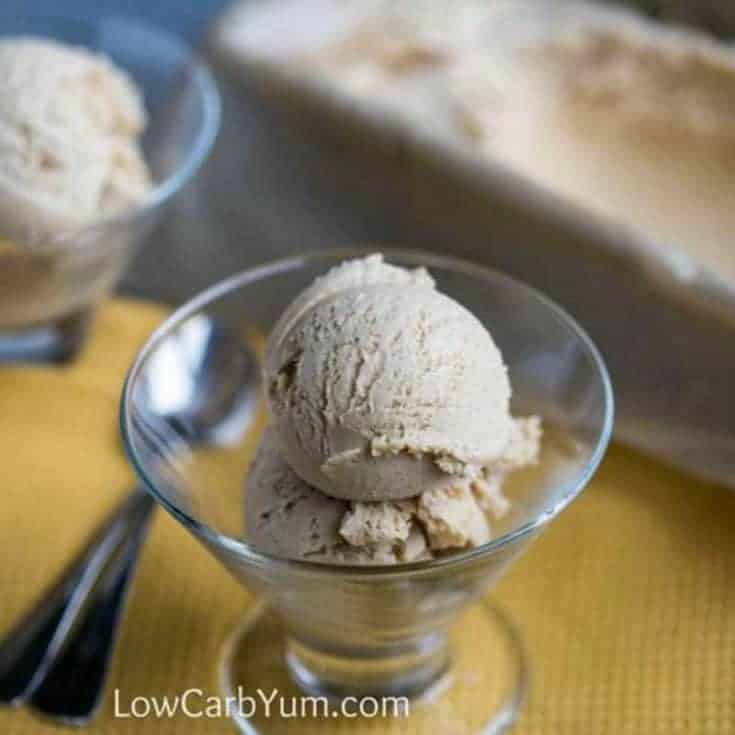 Peanut Butter Low Carb Ice Cream Recipe