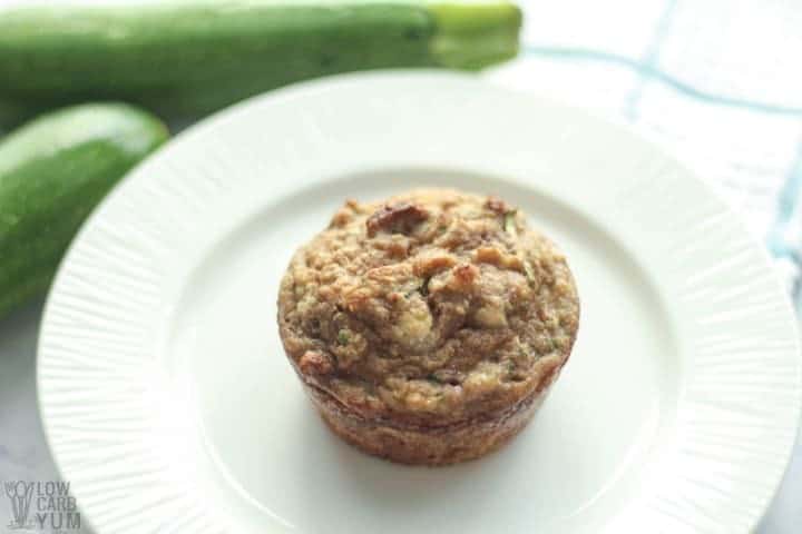  muffin sur assiette