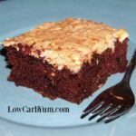 Gluten free German chocolate cake zucchini