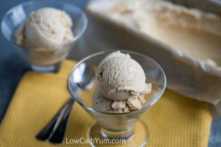 Peanut butter low carb ice cream recipe