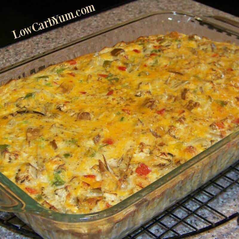 and meat vegetable recipes crab Yum Crabmeat Carb with Casserole Baked Low  Vegetables