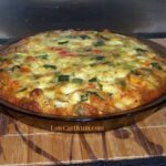 Zucchini quiche with Carbquik pie crust