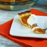 Low carb almond milk pumpkin pie