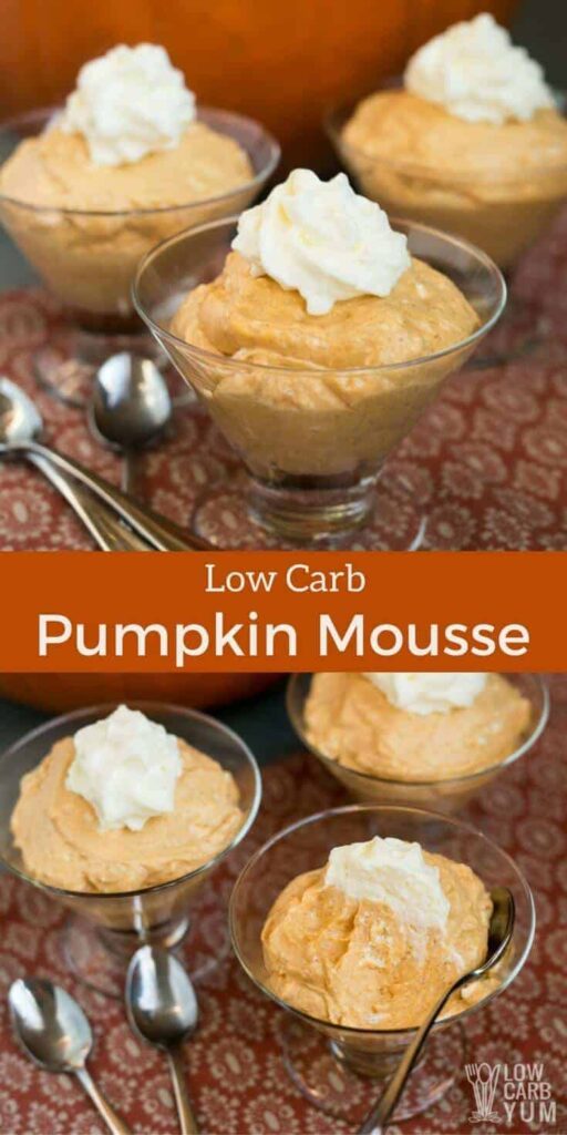 Low carb pumpkin mousse recipe