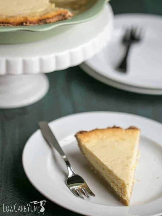 Gluten Free Ricotta Cheese Pie Low Carb Yum