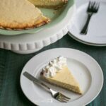 Low carb gluten free ricotta cheese pie