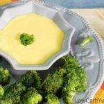 Easy to make low carb creamy cheese sauce