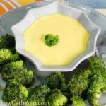 Creamy Low Carb Cheese Sauce for a LCHF Diet