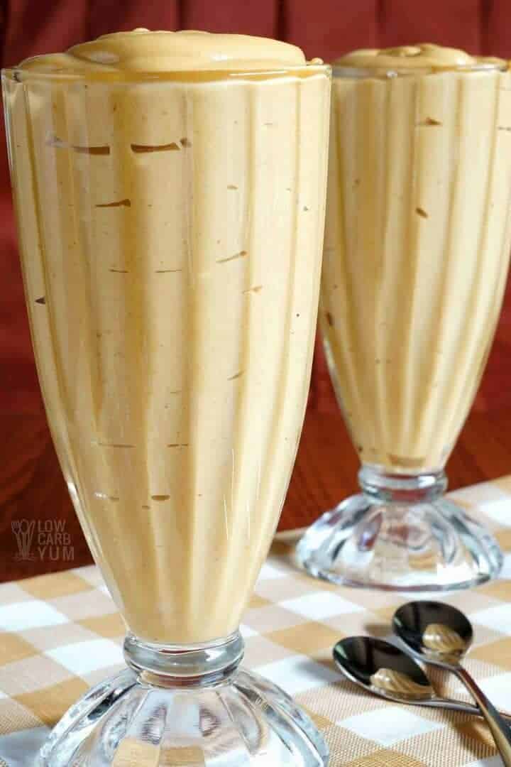 An easy peanut butter mousse that's low carb