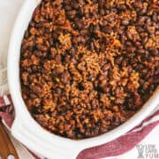 keto baked beans