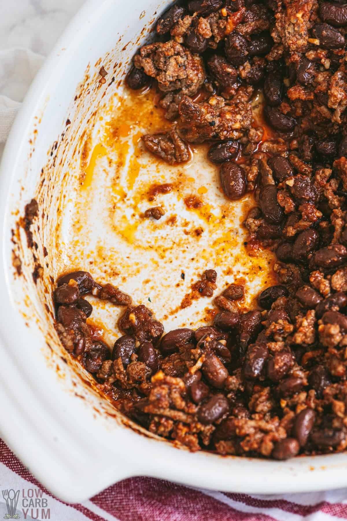 Low Carb Baked Beans with Beef Low Carb Yum