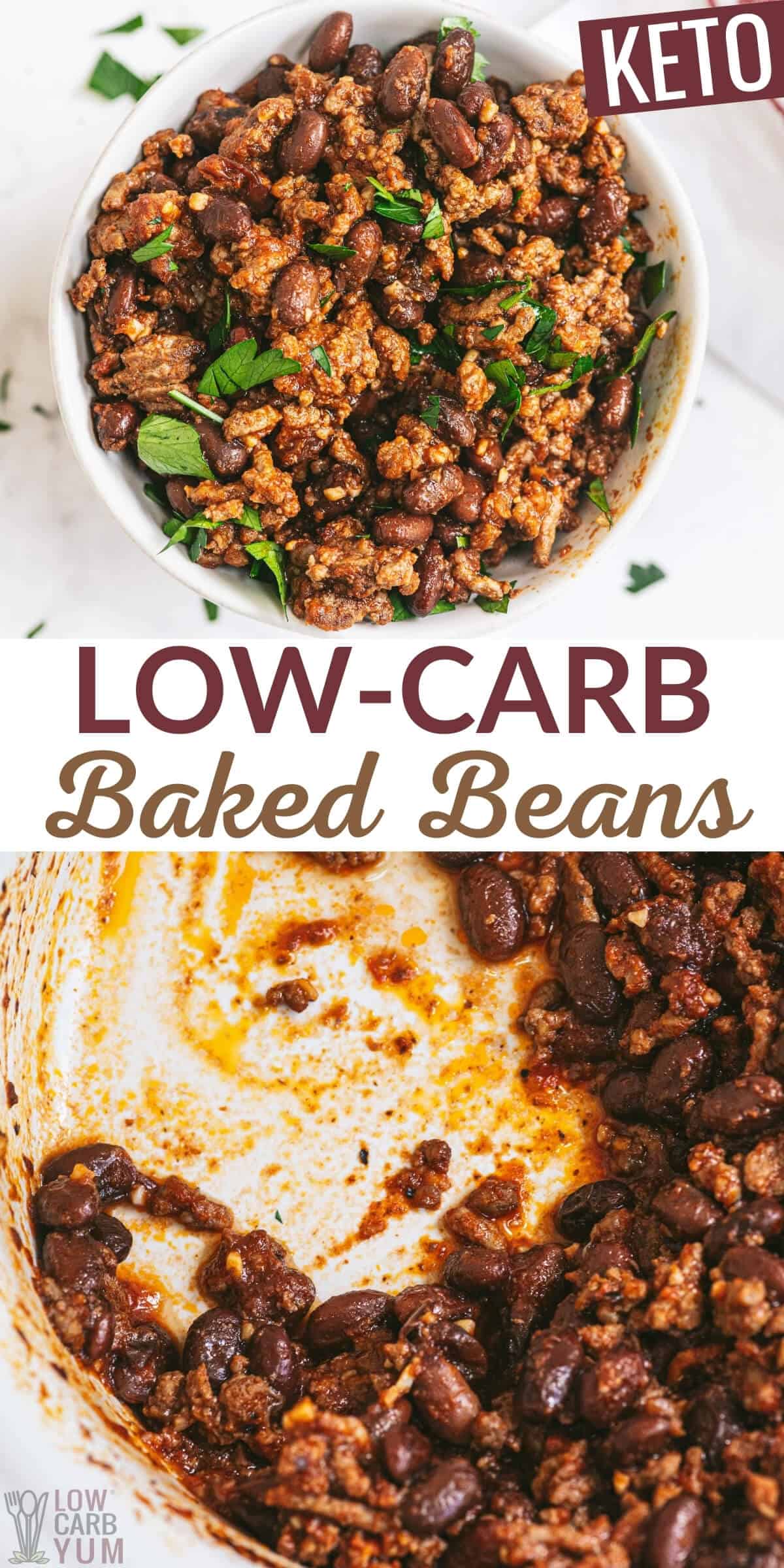 low-carb keto baked beans