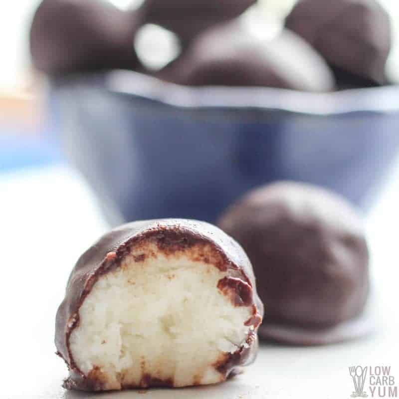 Chocolate Covered Buttercream Candy Recipe Sugar Free Low Carb Yum