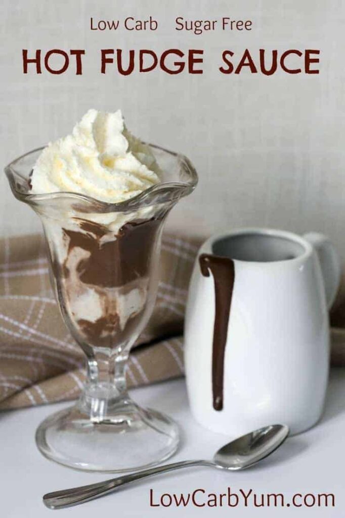 Easy Sugar Free Hot Fudge Sauce Recipe Low Carb Yum