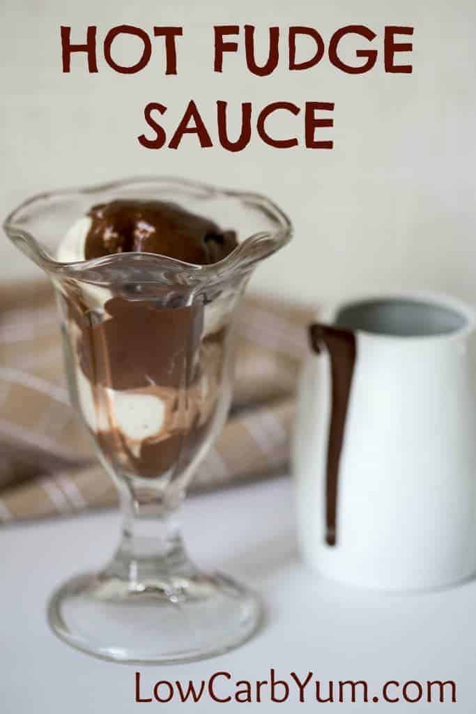 Easy Sugar Free Hot Fudge Sauce Recipe - Low Carb Yum