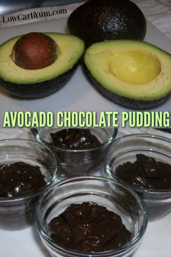 Dark Chocolate Avocado Pudding - Paleo | Low Carb Yum