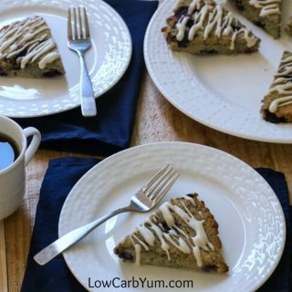 Low Carb Blueberry Coconut Flour Scones – Gluten Free