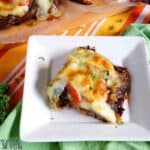 Spinach Tomato Meatza Pizza – Low Carb Paleo