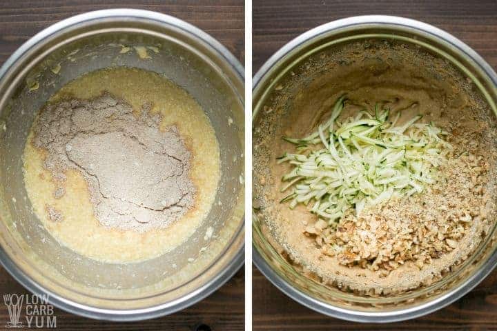 zucchini bread batter