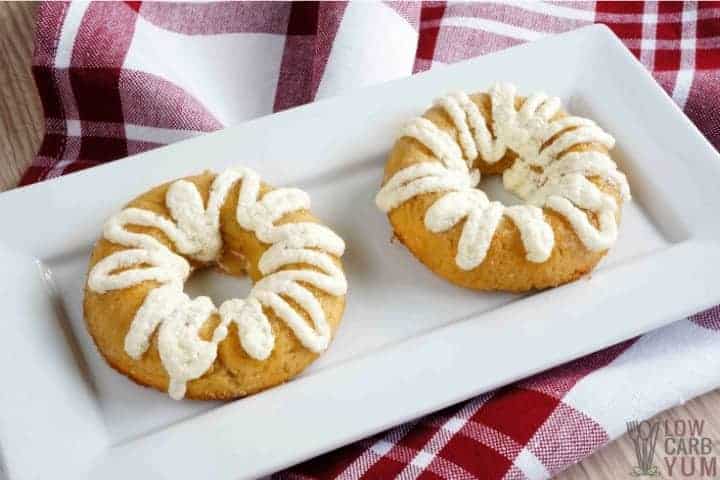 frosted donuts