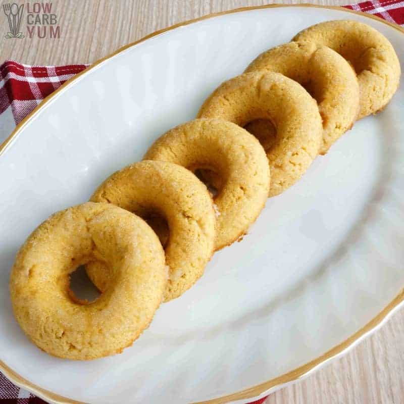 Mini Donuts {almond flour}