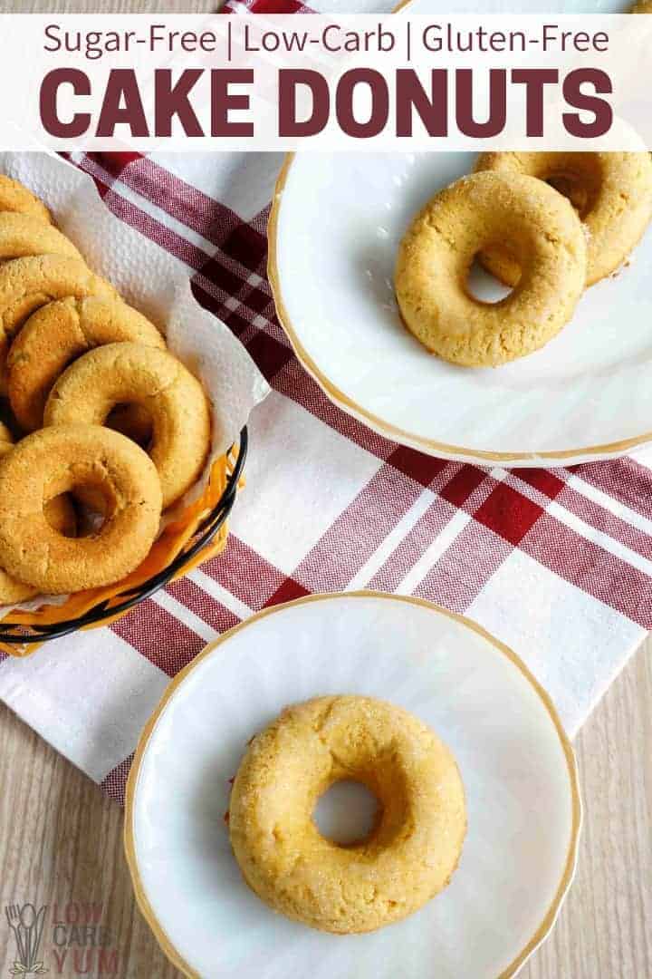 Sugar-Free Gluten Free Donuts (Low Carb) - Low Carb Yum