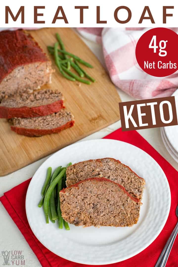 low carb meatloaf recipe