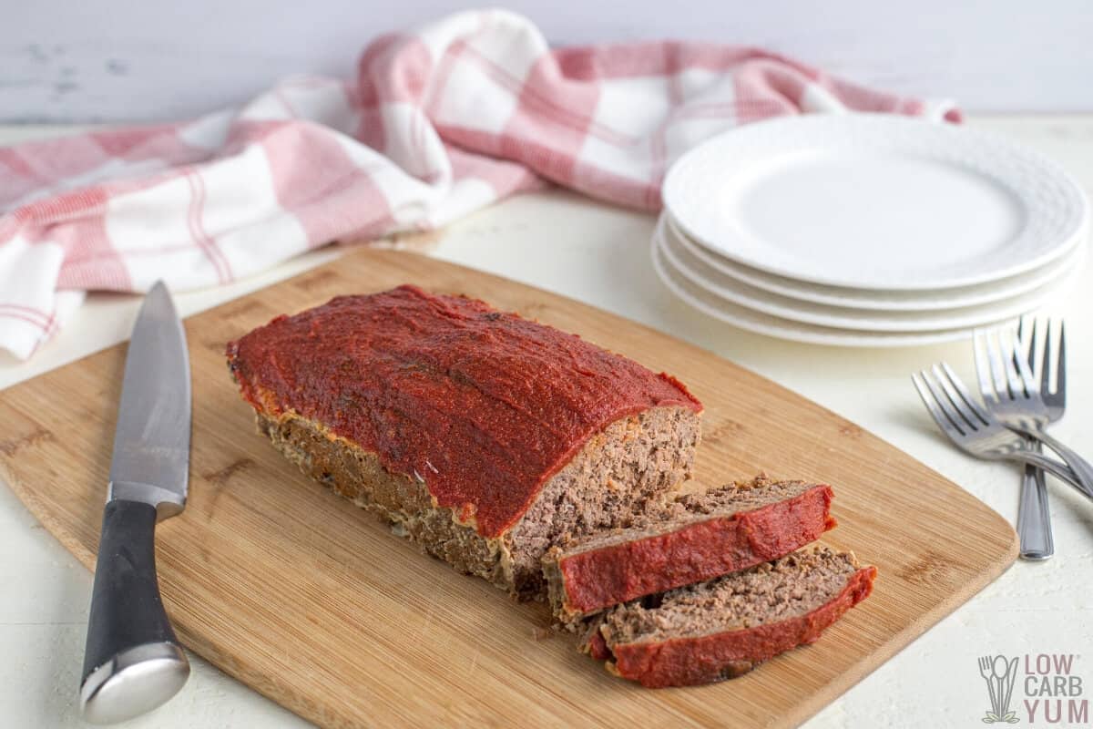 slicing the loaf