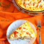 Keto Low Carb Cheeseburger Pie