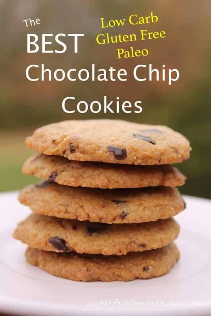 Paleo Flourless Chocolate Chip Cookies Recipe | Low Carb Yum