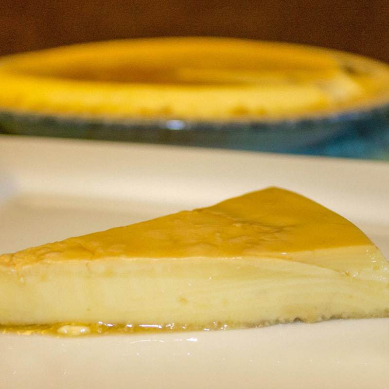Creamy Low Carb Flan - No Sugar Added Custard | Low Carb Yum