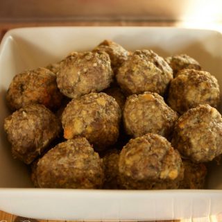 Gluten Free Meatballs – Low Carb and Grain Free
