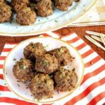Nearly carb free meatballs - gluten free