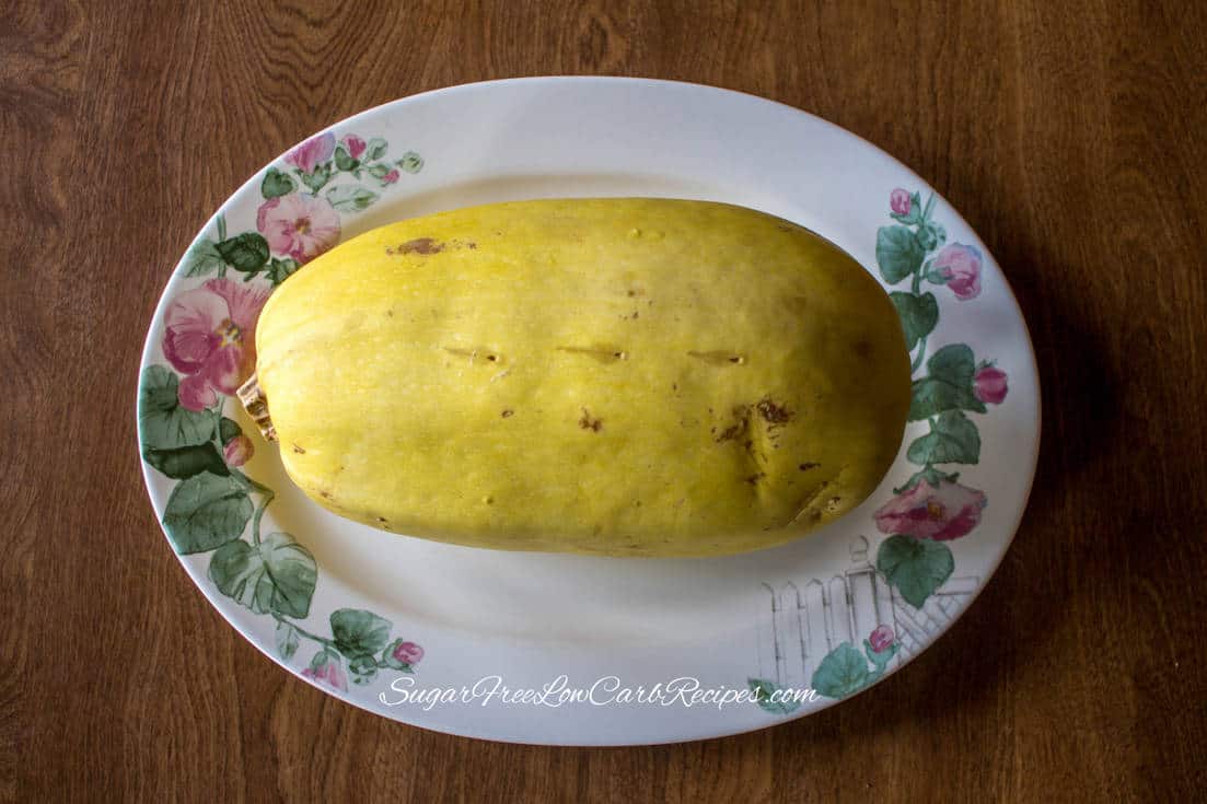 cooked low carb crockpot spaghetti squash