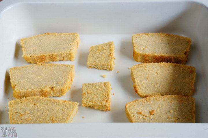 Sliced bread base layer