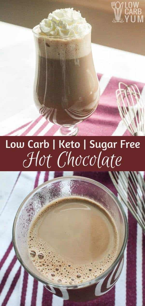 Keto Hot Chocolate Recipe - Low Carb Sugar Free | Low Carb Yum