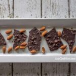 Dark Chocolate Almond Bark with Sea Salt