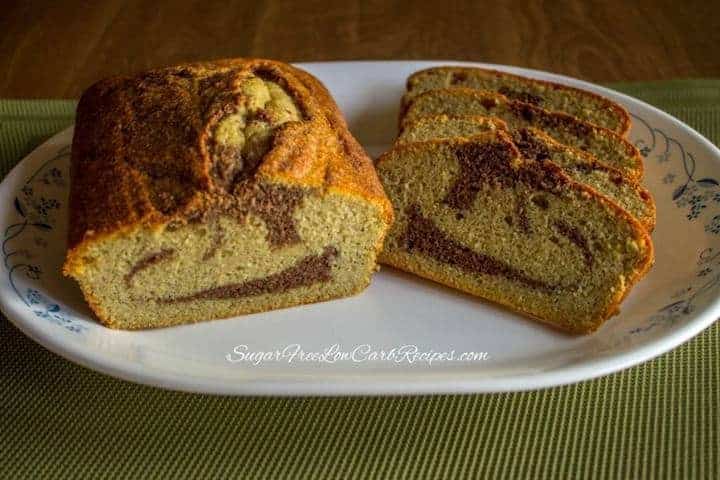 Low carb gluten free cinnamon bread