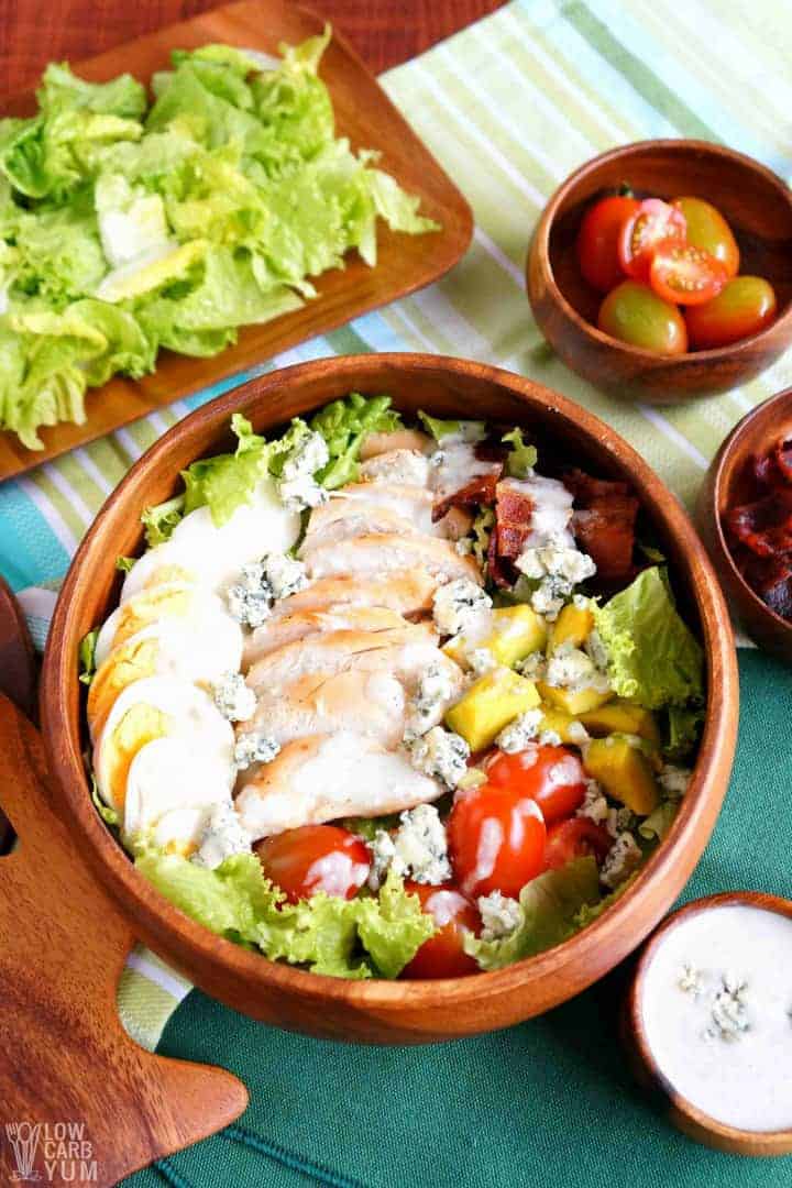 Making a healthy cobb salad dinner recipes with chicken breast