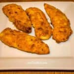 Low carb gluten free paleo coconut flour baked chicken tenders recipe