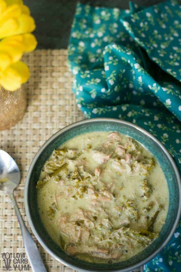 AIP Crock Pot or pressure cooker chicken kale soup
