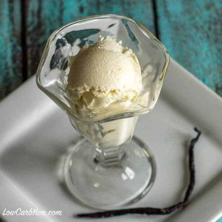 Homemade Vanilla Sugar Free Ice Cream Recipe