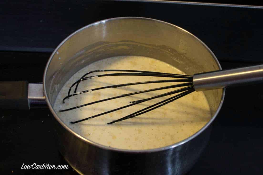 Homemade vanilla sugar free ice cream recipe
