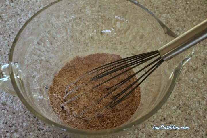 dry ingredients in bowl