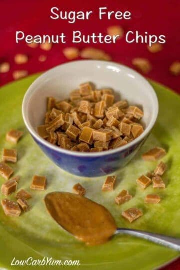 Sugar Free Peanut Butter Chips - Low Carb Recipe - Low Carb Yum