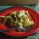 Creamed Cabbage & Ground Beef Casserole